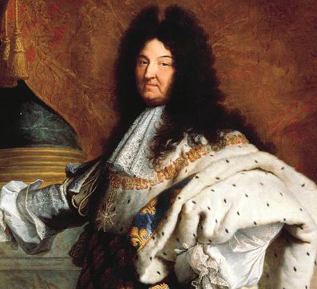 Portrait of Louis XIV by Hyacinthe Rigaud. Wikimedia