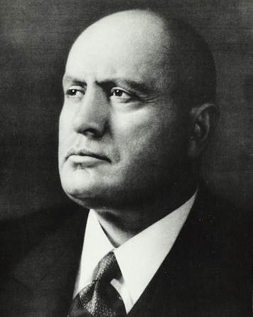 Benito Mussolini. Wikimedia. Public Domain