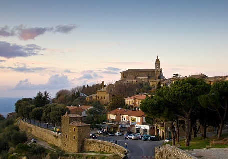 View of Montalcino, Siena, Tuscany
