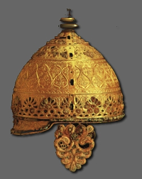 Ceremonial Celtic Helmet from III century BC Gaul