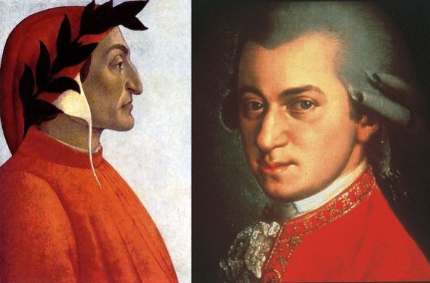 Dante & Mozart. Accordind to Beck, Europe's future restarts from them (many themes from our blog reverberate to this and other notions by Ulrich Beck (not many doubts about it)