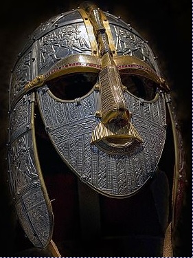 The gorgeous Sutton Hoo helmet reconstructed